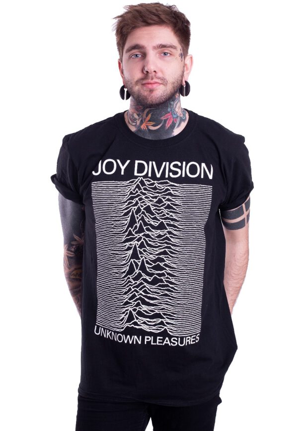 Joy Division - Unknown Pleasures Black - - T-Shirts