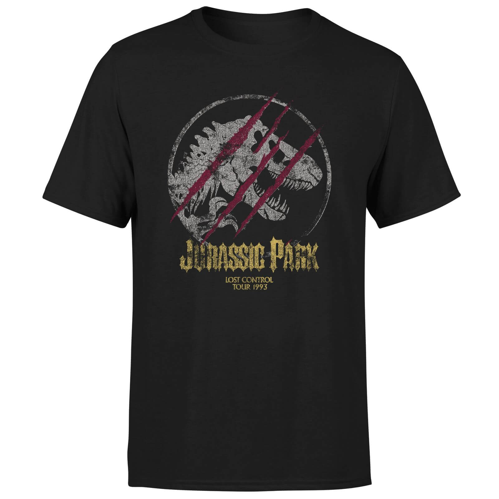 Jurassic Park Lost Control Men’s T-Shirt – Schwarz – S Jurassic Park Lost Control Men’s T-Shirt – Schwarz – S