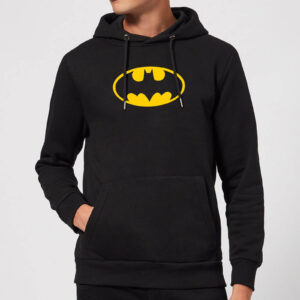 Justice League Batman Logo Hoodie – Black – XL