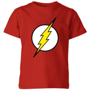 Justice League Flash Logo Kids‘ T-Shirt – Red – 3-4 Jahre