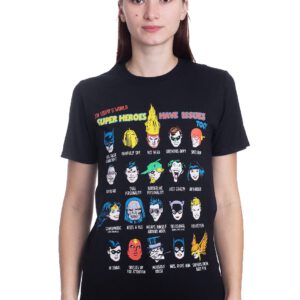 Justice League – Superhero Issues – T-Shirt