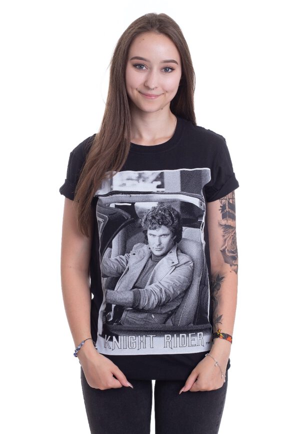 Knight Rider - Hasselhoff In Knight Rider - - T-Shirts