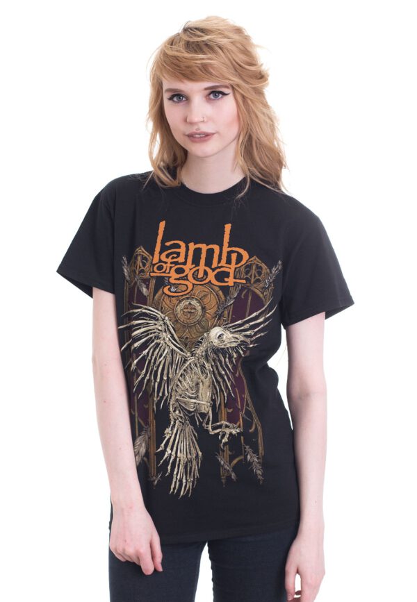 Lamb Of God - Crow - - T-Shirts