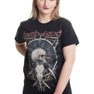 Lamb Of God – Skull Kopia Black – T-Shirt