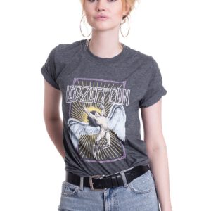 Led Zeppelin - Icarus Colour Dark Heather - - T-Shirts