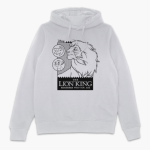 Lion King Remember Who You Are Hoodie - White - S - Weiß