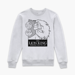 Lion King Remember Who You Are Sweatshirt - White - XS - Weiß