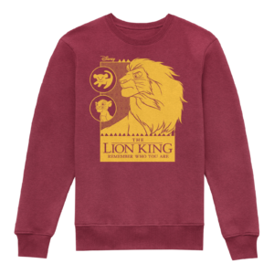 Lion King Simbas Journey Kids' Sweatshirt - Burgundy - 3-4 Jahre - Burgundy