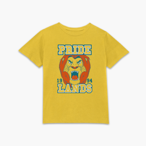 Lion King Simbas Pride Lands Kids' T-Shirt - Mustard - 3-4 Jahre - Mustard