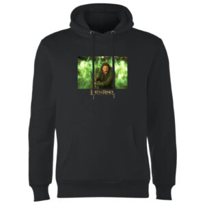 Lord Of The Rings Aragorn Hoodie – Black – XL – Schwarz