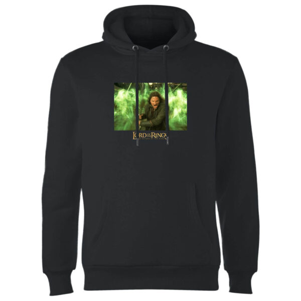 Lord Of The Rings Aragorn Hoodie - Black - XL - Schwarz