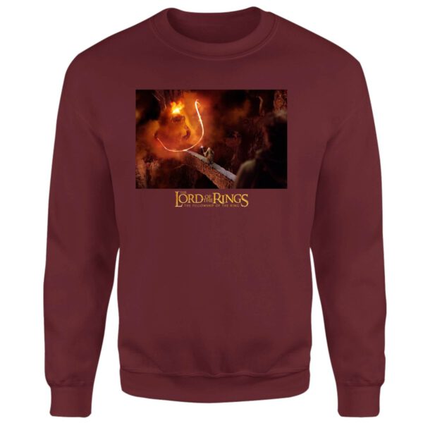 Lord Of The Rings You Shall Not Pass Sweatshirt - Burgundy - M - Bordeauxrot