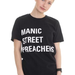 Manic Street Preachers – Block Logo – T-Shirt