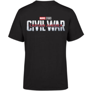 Marvel 10 Year Anniversary Captain America Civil War Männer T-Shirt – Schwarz – XS