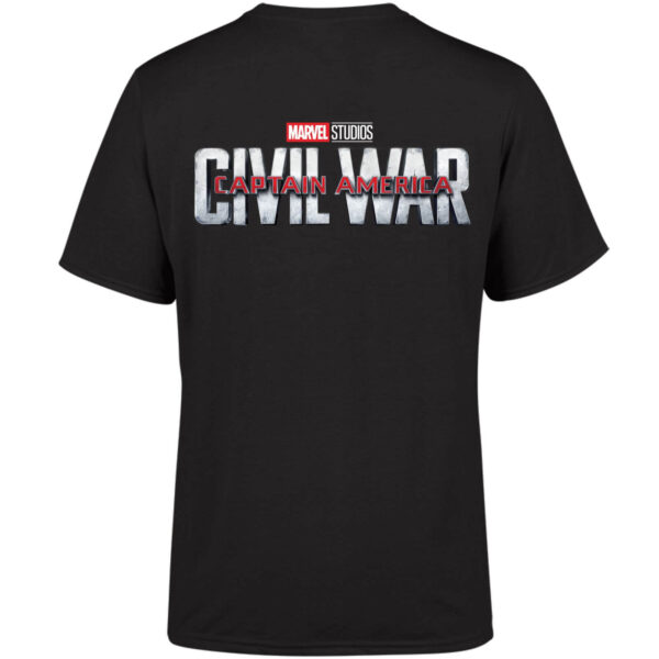 Marvel 10 Year Anniversary Captain America Civil War Männer T-Shirt - Schwarz - XS