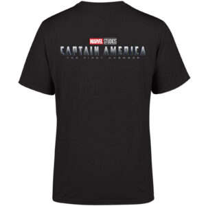 Marvel 10 Year Anniversary Captain America Männer T-Shirt – Schwarz – XS