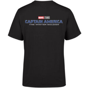 Marvel 10 Year Anniversary Captain America The Winter Soldier Männer T-Shirt – Schwarz – XS