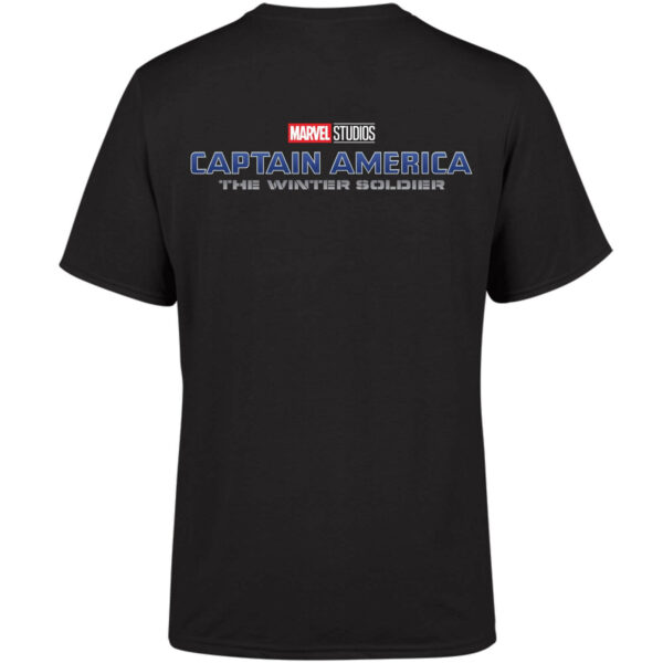 Marvel 10 Year Anniversary Captain America The Winter Soldier Männer T-Shirt - Schwarz - XS