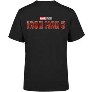 Marvel 10 Year Anniversary Iron Man 3 Männer T-Shirt – Schwarz – XS