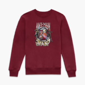 Marvel Ant-Man & The Wasp: Quantumania Group Pose Sweatshirt – Burgundy – XS – Burgundy