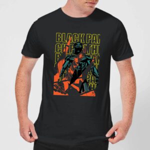 Marvel Avengers Black Panther Collage Männer T-Shirt – Schwarz – XS