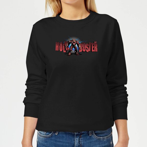 Marvel Avengers Infinity War Hulkbuster 2.0 Damen Pullover - Schwarz - S - Schwarz