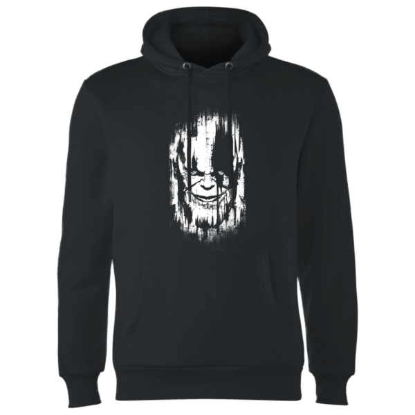 Marvel Avengers Infinity War Thanos Face Hoodie - Black - XL