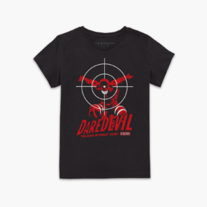 Marvel Daredevil Crosshair Women’s T-Shirt – Black – 3XL – Schwarz
