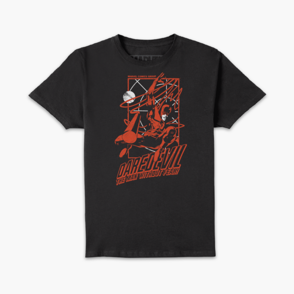 Marvel Daredevil Night Men's T-Shirt - Black - S - Schwarz