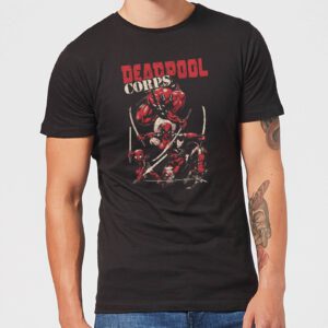 Marvel Deadpool Family Corps Männer T-Shirt – Schwarz – S