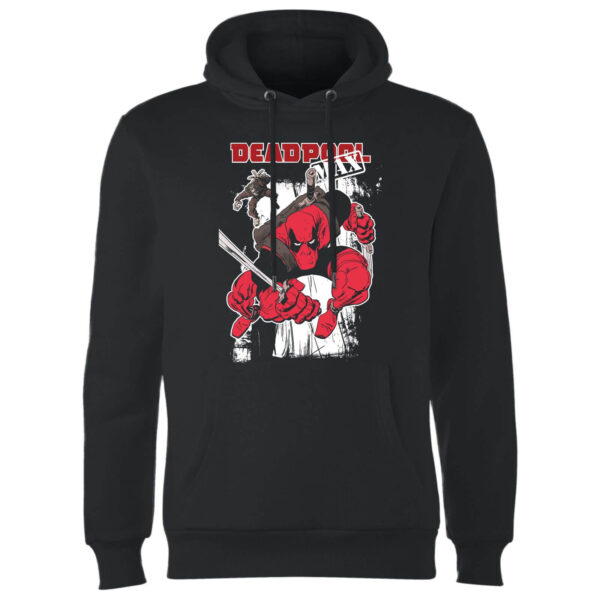 Marvel Deadpool Max Hoodie - Schwarz - L