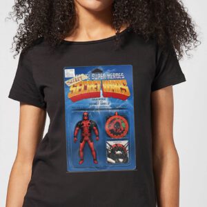 Marvel Deadpool Secret Wars Action Figure Damen T-Shirt – Schwarz – S – Schwarz