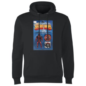 Marvel Deadpool Secret Wars Action Figure Hoodie – Schwarz – XL – Schwarz