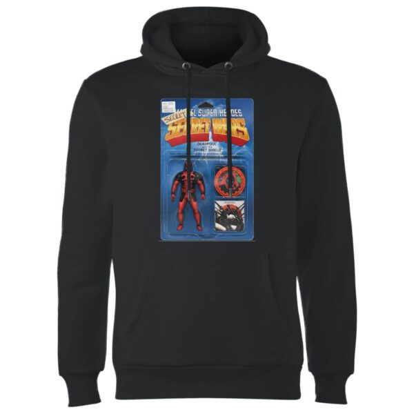 Marvel Deadpool Secret Wars Action Figure Hoodie - Schwarz - XL - Schwarz