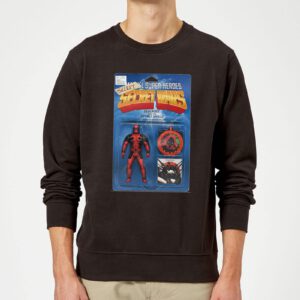 Marvel Deadpool Secret Wars Action Figure Pullover – Schwarz – S – Schwarz