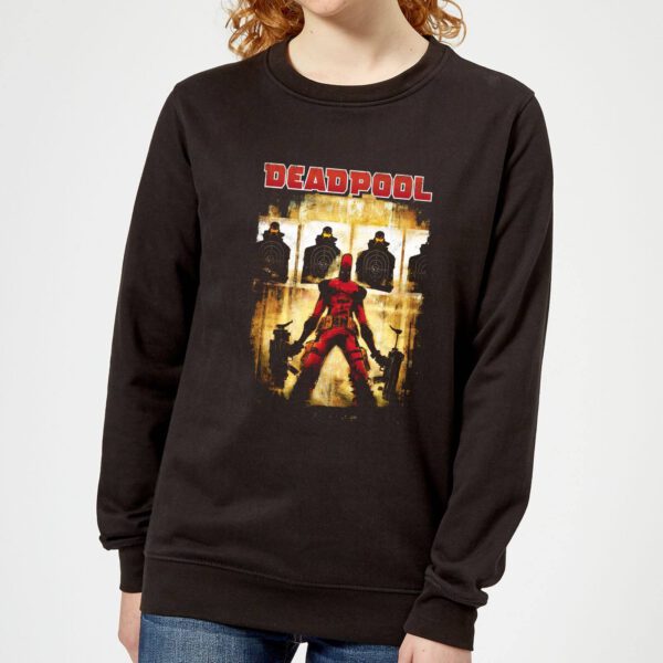 Marvel Deadpool Target Practice Damen Pullover - Schwarz - S - Schwarz