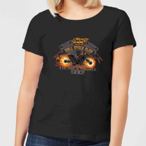 Marvel Ghost Rider Hell Cycle Club Damen T-Shirt - Schwarz - S - Schwarz