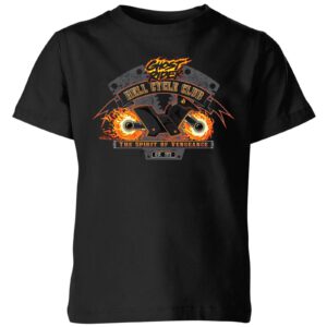 Marvel Ghost Rider Hell Cycle Club Kids' T-Shirt - Black - 3-4 Jahre - Schwarz