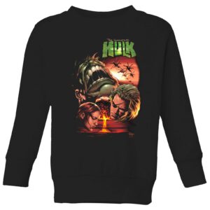 Marvel Incredible Hulk Dead Like Me Kids‘ Sweatshirt – Black – 3-4 Jahre – Schwarz