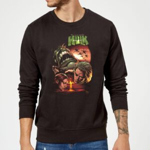 Marvel Incredible Hulk Dead Like Me Sweatshirt – Black – L – Schwarz