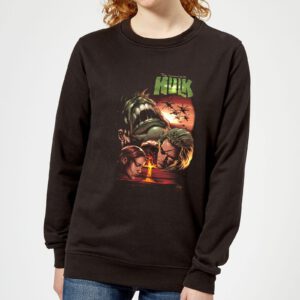 Marvel Incredible Hulk Dead Like Me Women’s Sweatshirt – Black – L – Schwarz