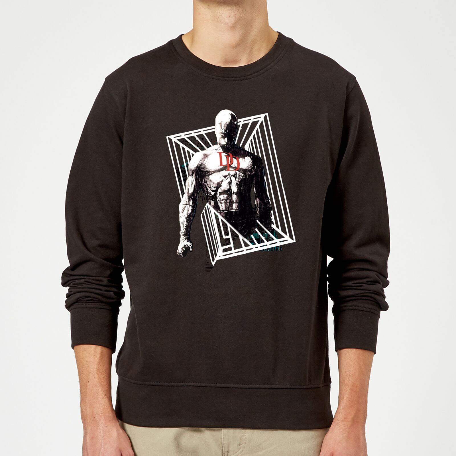 Marvel Knights Daredevil Cage Sweatshirt - Black - S - Schwarz