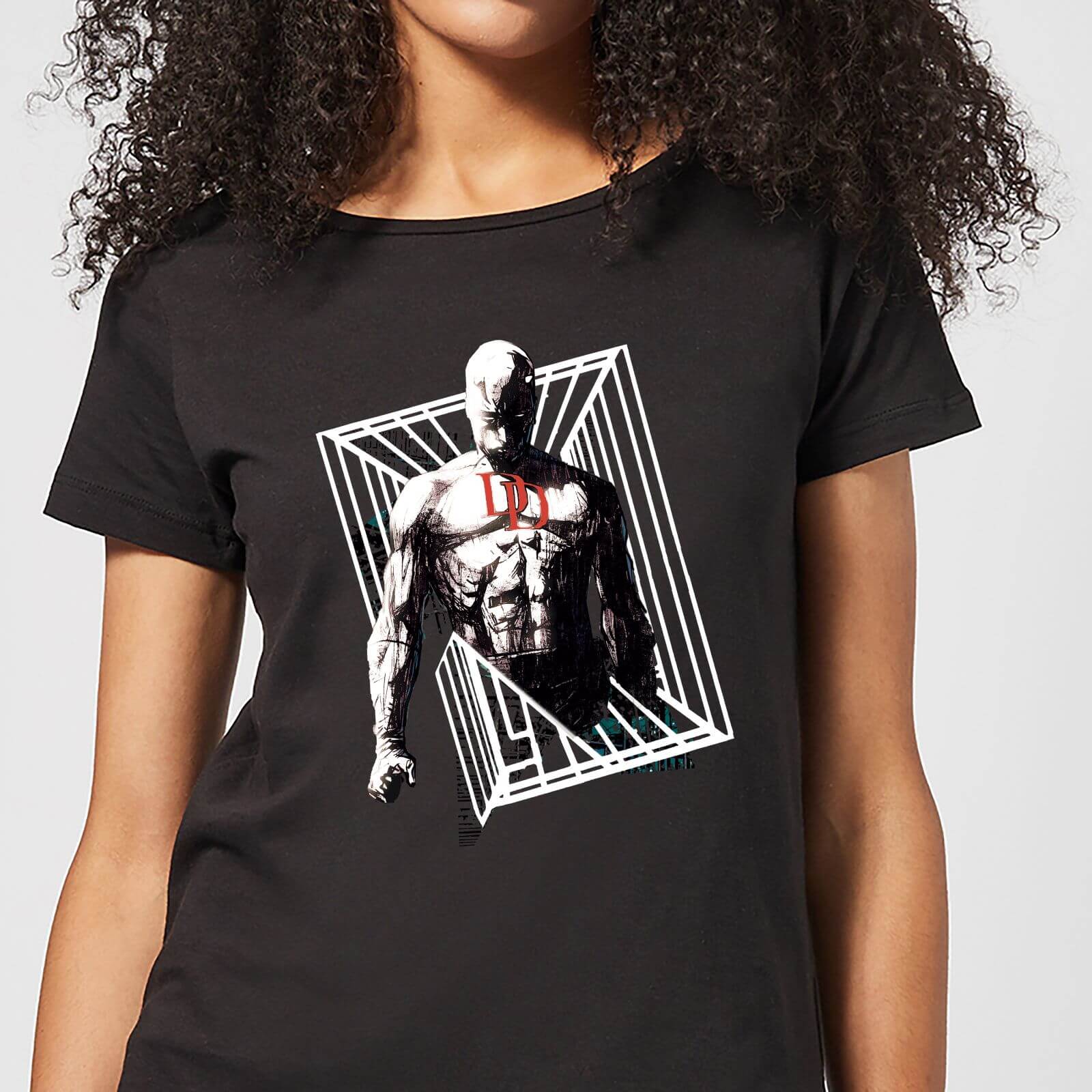 Marvel Knights Daredevil Cage Women's T-Shirt - Black - S - Schwarz
