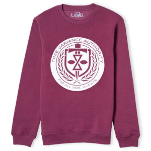 Marvel Loki Time Variance Unisex Sweatshirt – Burgundy – M – Bordeauxrot