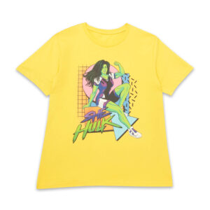 Marvel She Hulk Artistic Unisex T-Shirt – Yellow – XS – Gelb