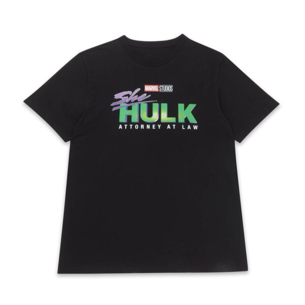 Marvel She Hulk Logo Unisex T-Shirt - Schwarz - 3XL - Schwarz