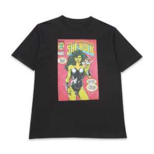 Marvel She Hulk Second Chance Oversized Heavyweight T-Shirt – Black – XS – Schwarz