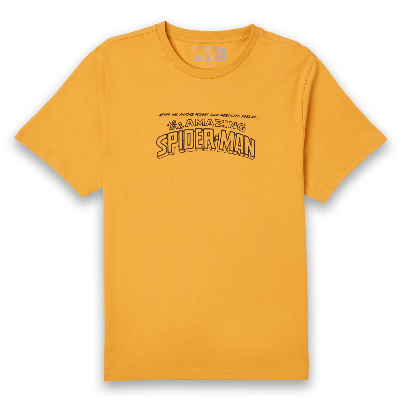 Marvel Spider-Man Doc Oc Unisex T-Shirt – Mustard – L – Mustard