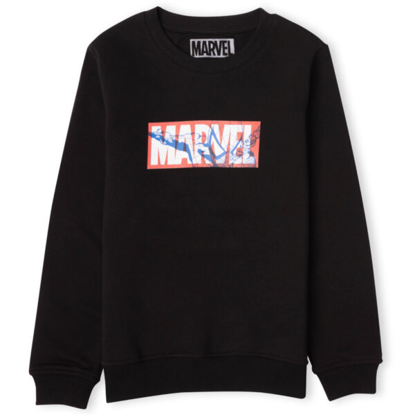 Marvel Spider-Man Kids' Sweatshirt - Black - 3-4 Jahre - Schwarz