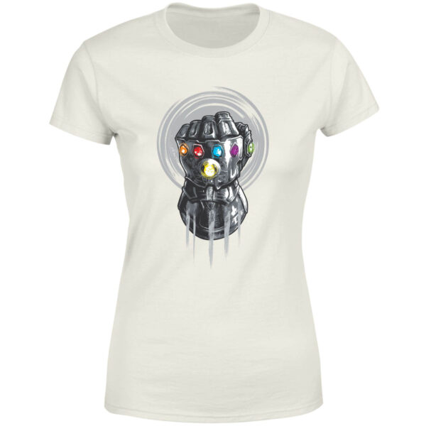 Marvel Thanos Infinite Power Fist Women's T-Shirt - Cream - S - Cream